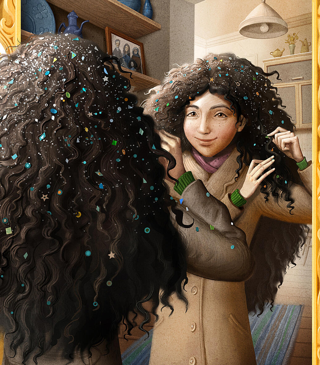 Illustration for the book "Il dono di Marta" by Barbara Magliavacca Nascioli